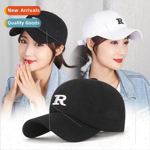 Spring summer new casual letters soft top baseball cap youth
