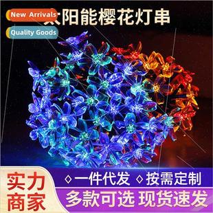 lights colored outdoor garden model Creative flower luminous