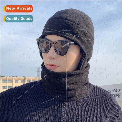 Men hat padded thickened fall winter cold warm knted cap Kor