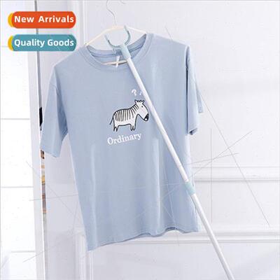 Household stainless steel drying rod balcony retractable sup