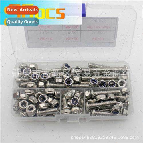 96pcs boxed M6 304 round head hexagon socket head cap screws