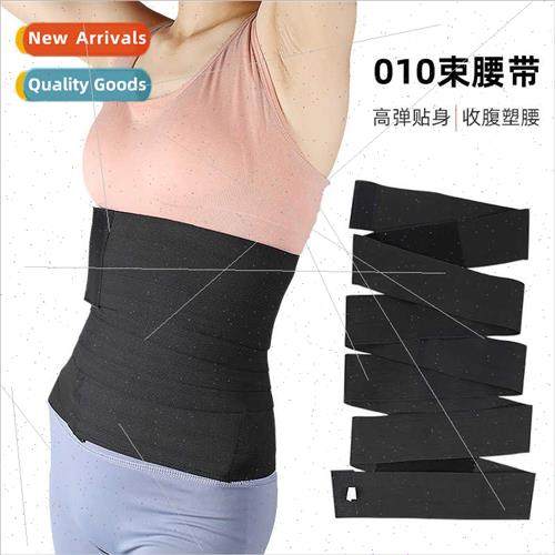 Wrap around bondage belt sports fness corset elastic belly b