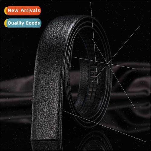Men head grain belt body men wrapped full teeth belt automat