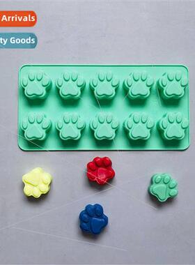 10 Cat Claw 174 Chocolate licone Mold Dessert Ice Block Mold