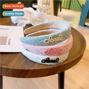 Korean retro ins meta sense twist braid rhinestone love vers