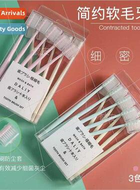 Korea macaroon toothbrush ten pack adult soft bristle toothb