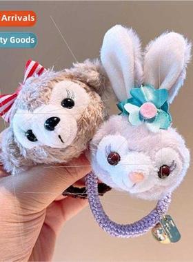 Star Dailu cartoon doll Korean leather band cute rabb headba