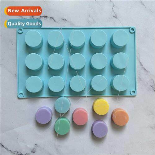 15 Column Small 217 Chocolate Cake Pudding Dessert Mold Soap