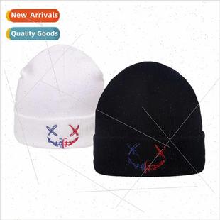 whe embroidery tide cold expression black face 2021 ghost