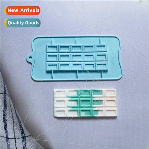 15 square chocolate 466 silicone mold cake pudding dessert m