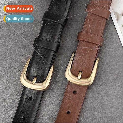 Thin belt female dresses sub waisted hundred black jeans bel