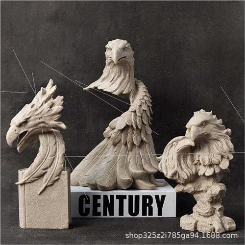 Eagle crafts ornaments home study bookshelf decorations offi
