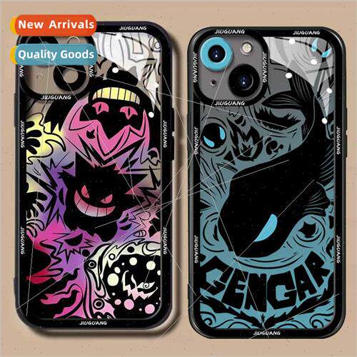 Devil Transparent Phone Case Apple 14 Angel Eye 13promax Sof