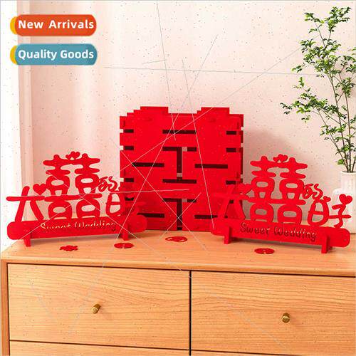 letter happiness stickers ornaments wedding room decoration