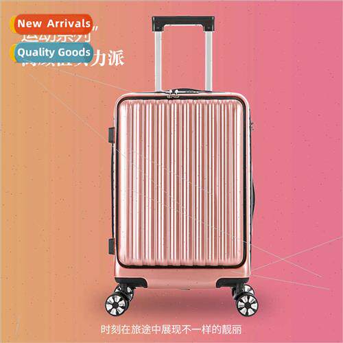 Open sucase female small lightweight trolley case small boar
