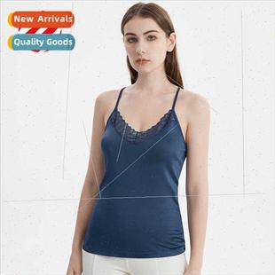 Summer new silk camisole undershirt women outer wear inside