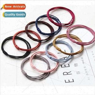 elasticy circle four hair band rubber high one Korean New