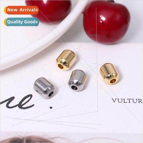 diy jewelry accessories stainless steel tanium steel cylindr