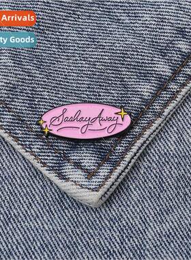 Drag Queen Alloy Enamel Badge Clothes Backpack Shirt Accesso