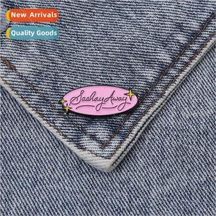 Enamel Badge Clothes Drag Shirt Alloy Backpack Accesso Queen