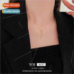 Necklace Pendant Gourd Neckla Collar Chain Delicate zirconia