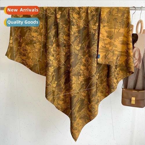 2023 new Korean  fragrant cloud yarn Song  silk scarf female