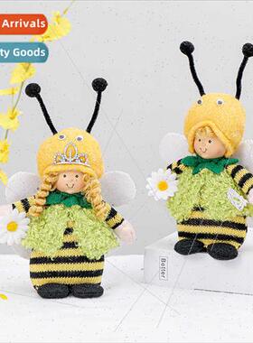 New Cute Q  bee festival doll decorations creative bee model