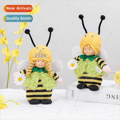 New Cute Q  bee festival doll decorations creative bee model