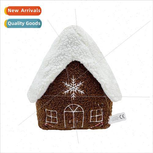 New Christmas Gingerbread House plush Christmas Gingerbread