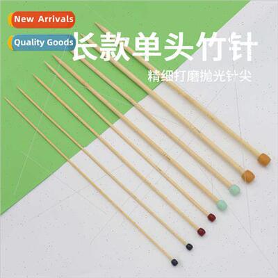 Knting Tools Round Bead Bamboo Stick Carbonized ngle Point N