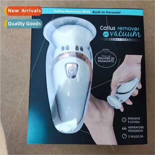 Electric foot grinder vacuuming dead skin callus exfoliation