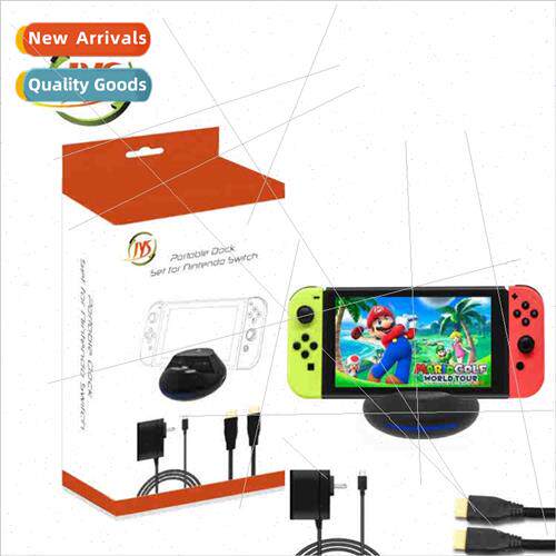 适用NS SWITCH  TV DOCK 3-in-1 Set Round Dock Fire Ox HDMI Se