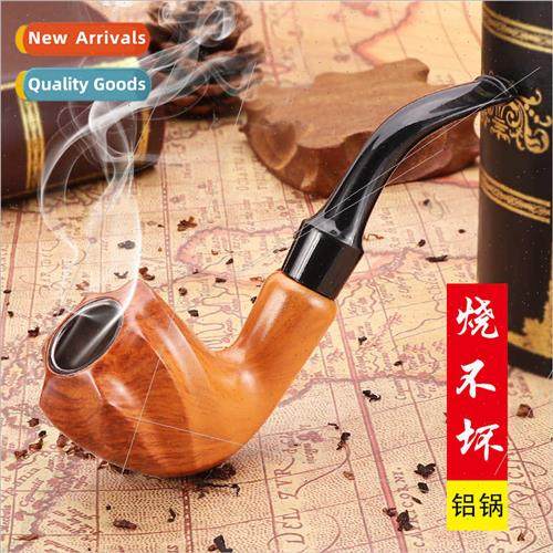 Elder gift resin pipe thick creative bucket pot heat-resista
