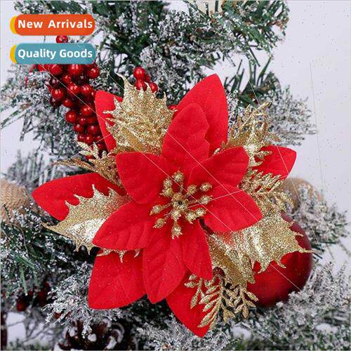 Christmas Day Gold Dust Christmas Flowers Faux Flowers Chris