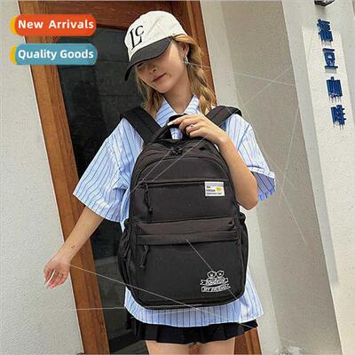 Large capacy shoulder bag female Korean ins 14 inch computer