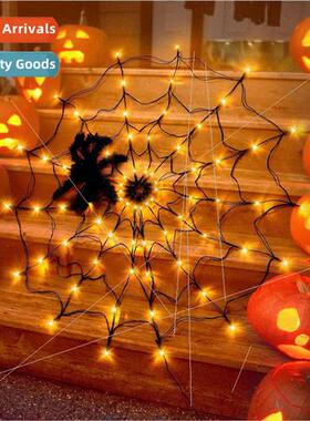 New LED Halloween spider pumpkin ghost festival props ambien