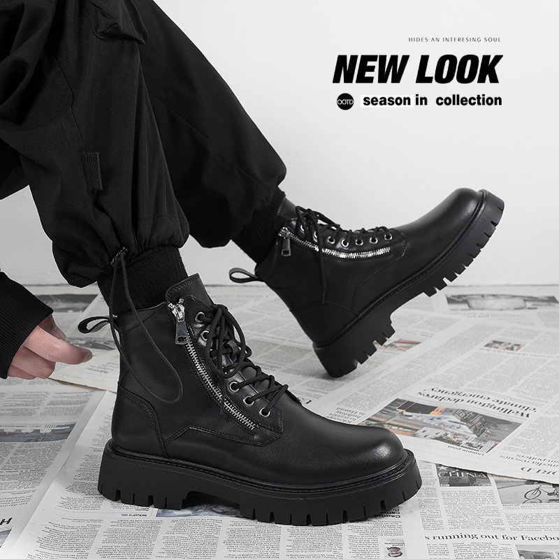 简梵登英伦风马丁靴男款