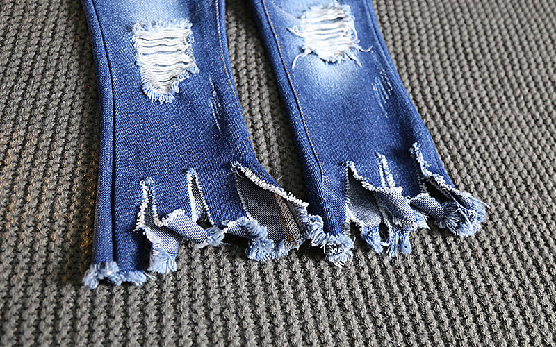 Pantalon fille en CVC - Ref 2063584 Image 4