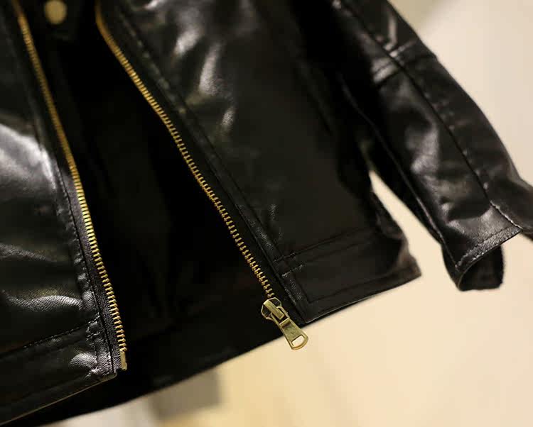 Blouson enfant en cuir PU - Ref 2159400 Image 3