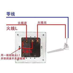 吊扇调速器86型风扇电扇无调速带开关面板一开带调速开关雅新款