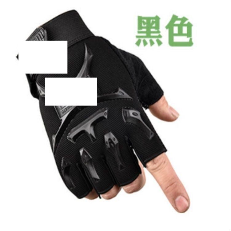 半指手套男童学生户外运动拓展健身儿童防骨露指战术军迷手套训练