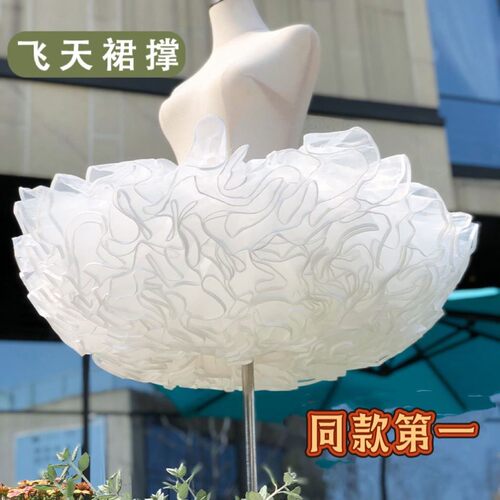 暴力无骨纱撑鸭屁股狗短超暴力洛丽塔日常加蓬裙撑