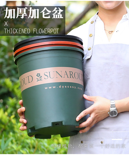 环保树脂防晒抗老化塑料加仑盆