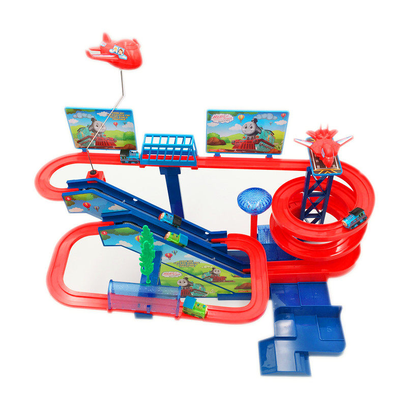 CONVEYOR BELT ELECTRIC CHILDRENS ASSEMBLY YU SHIXING A333-79 LARGE TRACK FIRE FESTIVAL BIRTHDAY 61 TOY GIFT