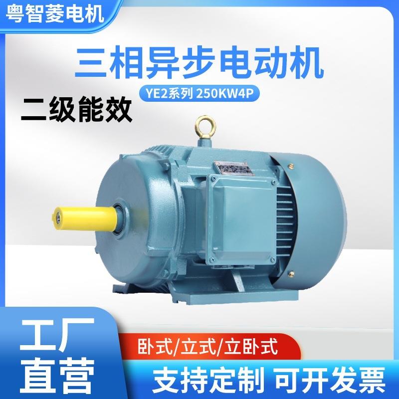 电动机132千瓦4极三相异步电动机132W160W180W纯铜电机380V