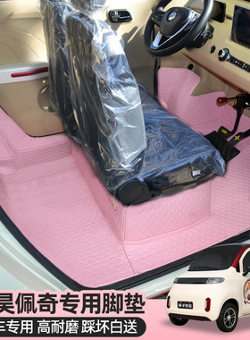 专用盛昊墩墩K8K9佩奇Plus仰望电动四轮车脚垫踏垫全包围地垫通用