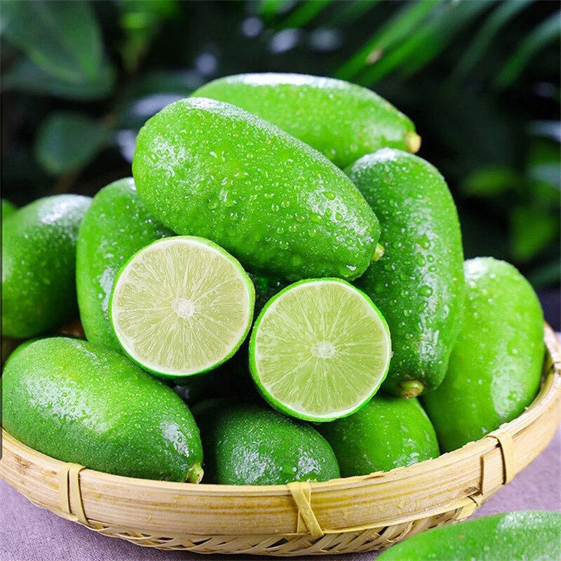 台湾无籽香水柠檬6-8个装新鲜水果一级果