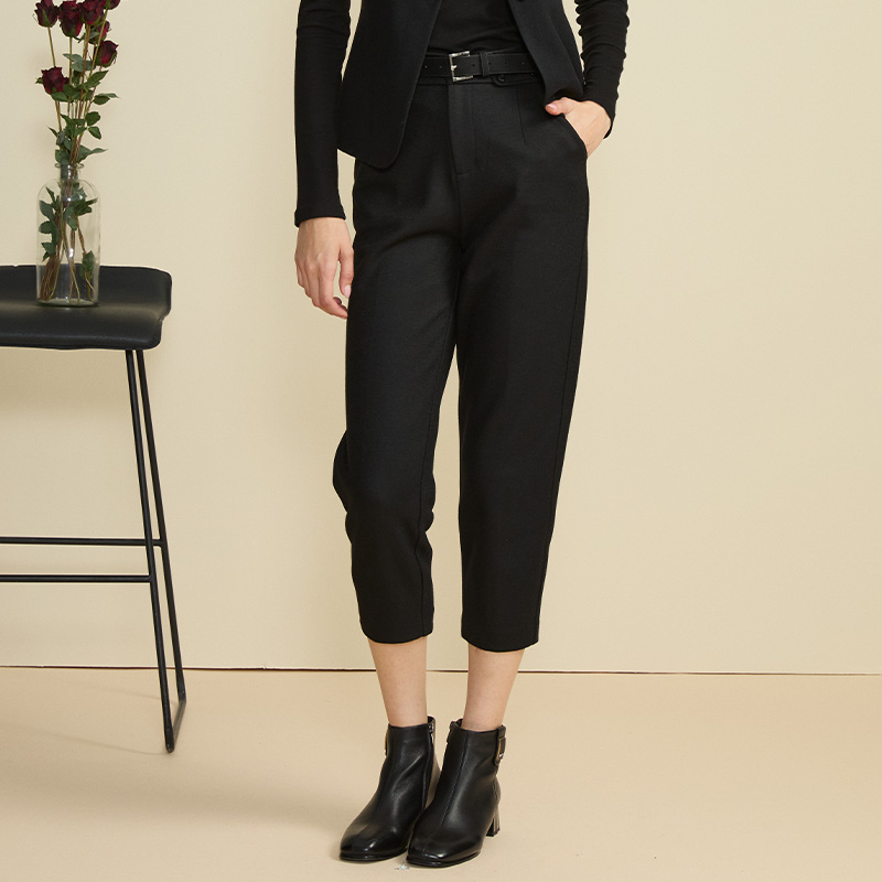 VIVIANLIU斜插兜老爹裤