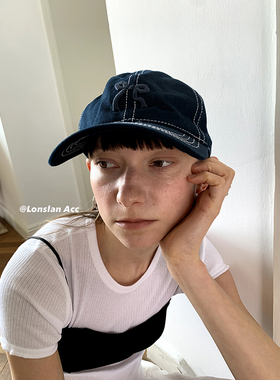 LONSLAN ACC 2024搭配 百搭立体刺绣蝴蝶结遮阳棒球帽遮阳帽