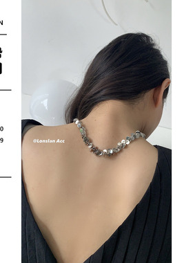 LONSLANACC缠绕帅气金属项链
